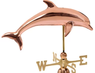 Dolphin weather vane