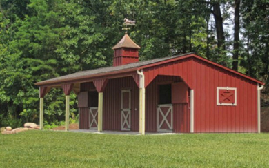 Red Horse Barn