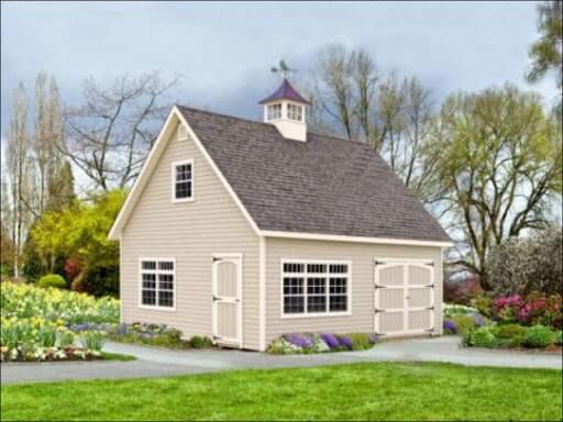A-frame custom barn home
