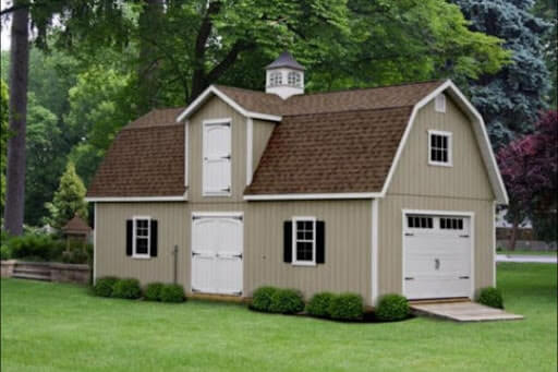 Modern converted barn home