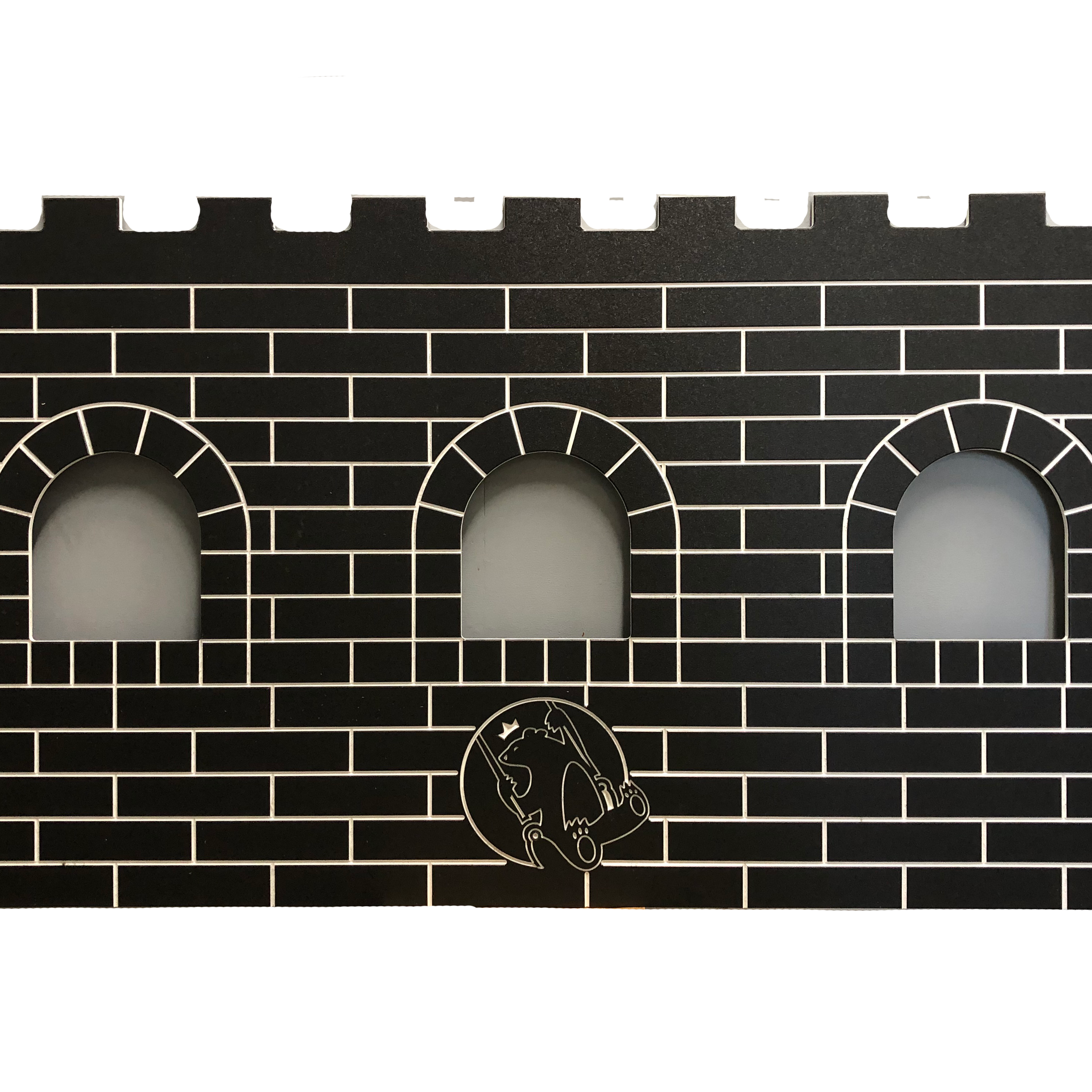 Playground castle wall