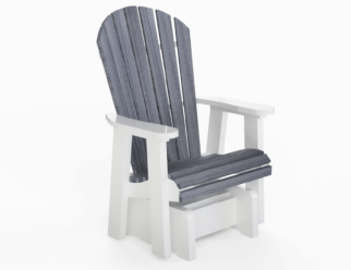 gray glider chair