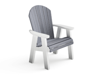 gray dining arm chair