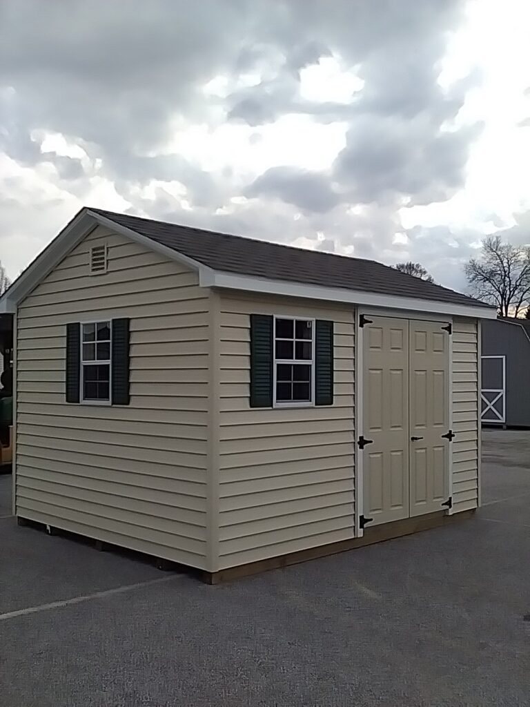 10x12 Cottage in stock shed