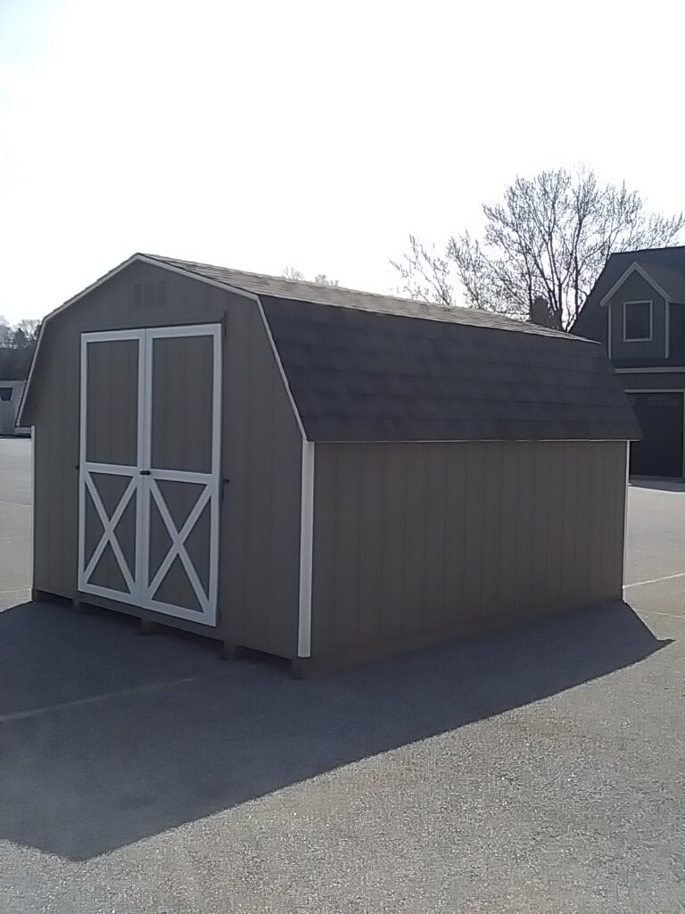 10x12 Mini Barn in stock shed