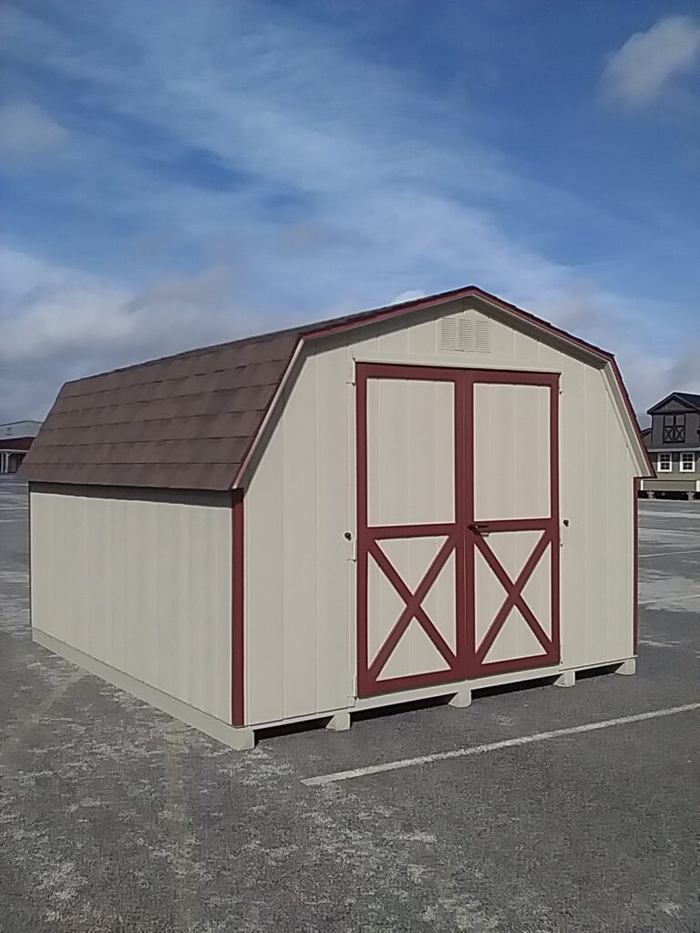 10x12 Mini Barn in stock shed
