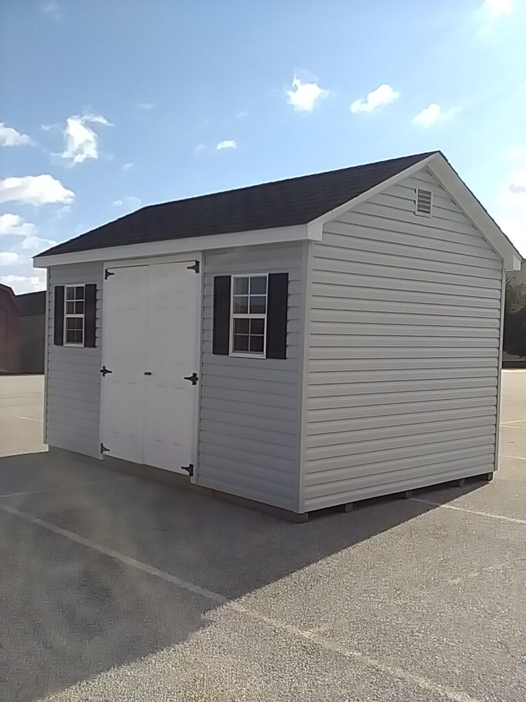 10x14 Cape in stock shed