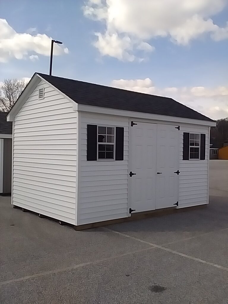 10x14 Cape in stock shed