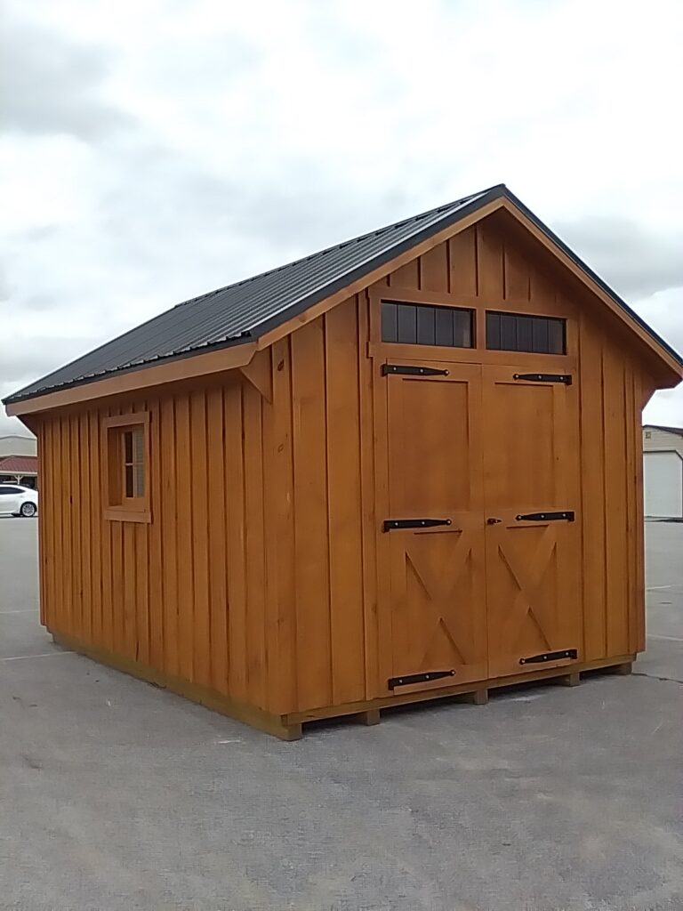 10x14 Elite Cape in stock shed