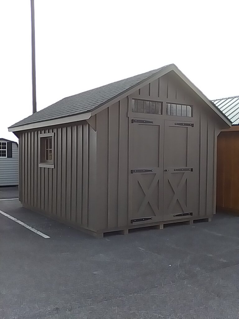 10x14 Elite Cape in stock shed