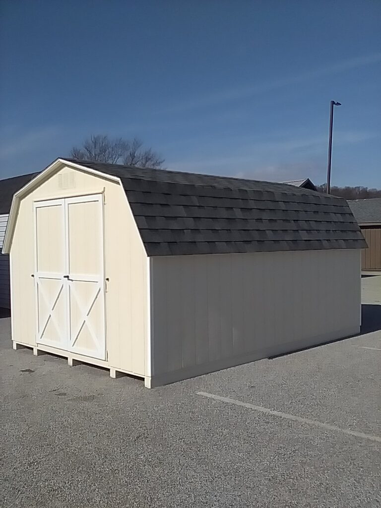 10x14 Mini Barn in stock shed
