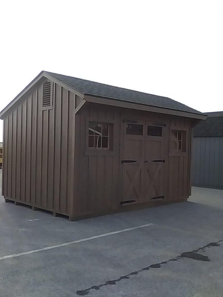 10x14 Quaker in stock shed
