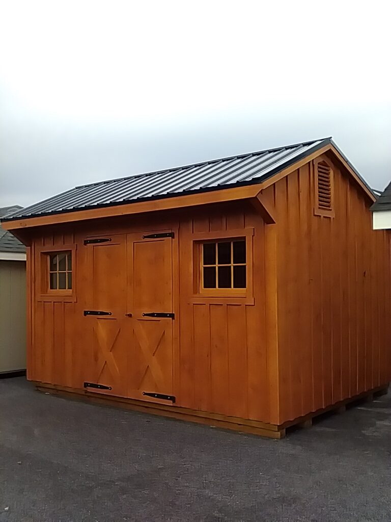 10x14 Quaker B&B in stock shed