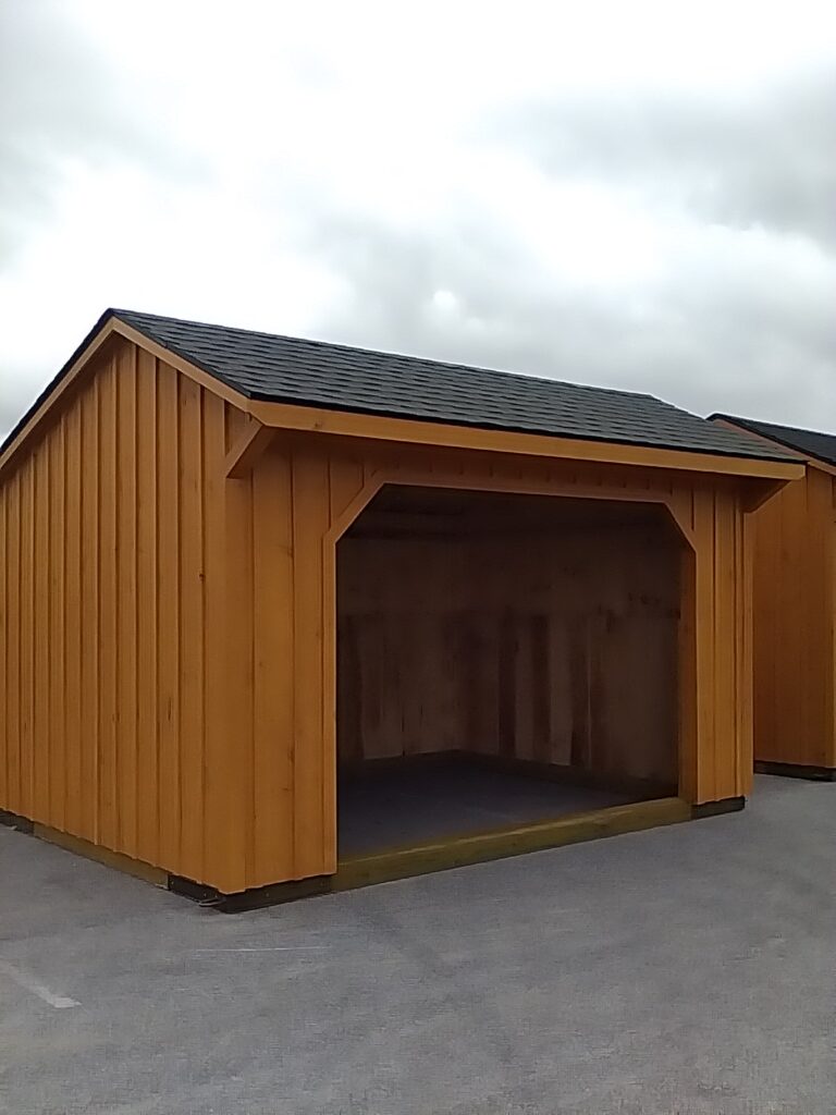 10x14 Run In in stock shed