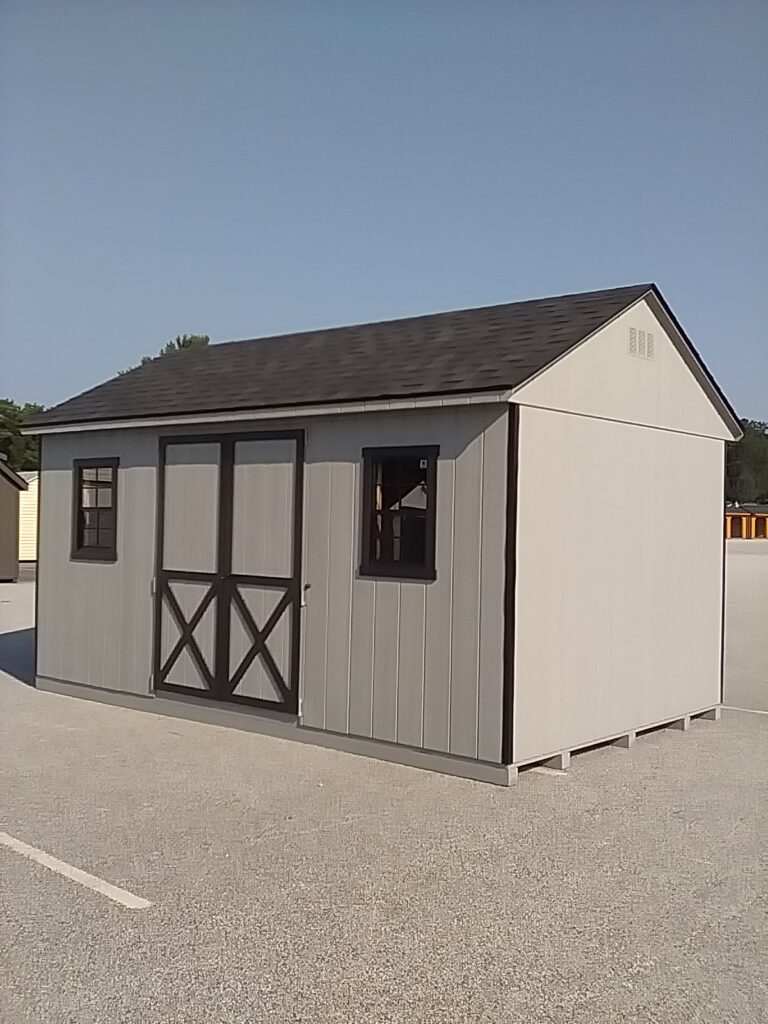 10x16 Cape in stock shed