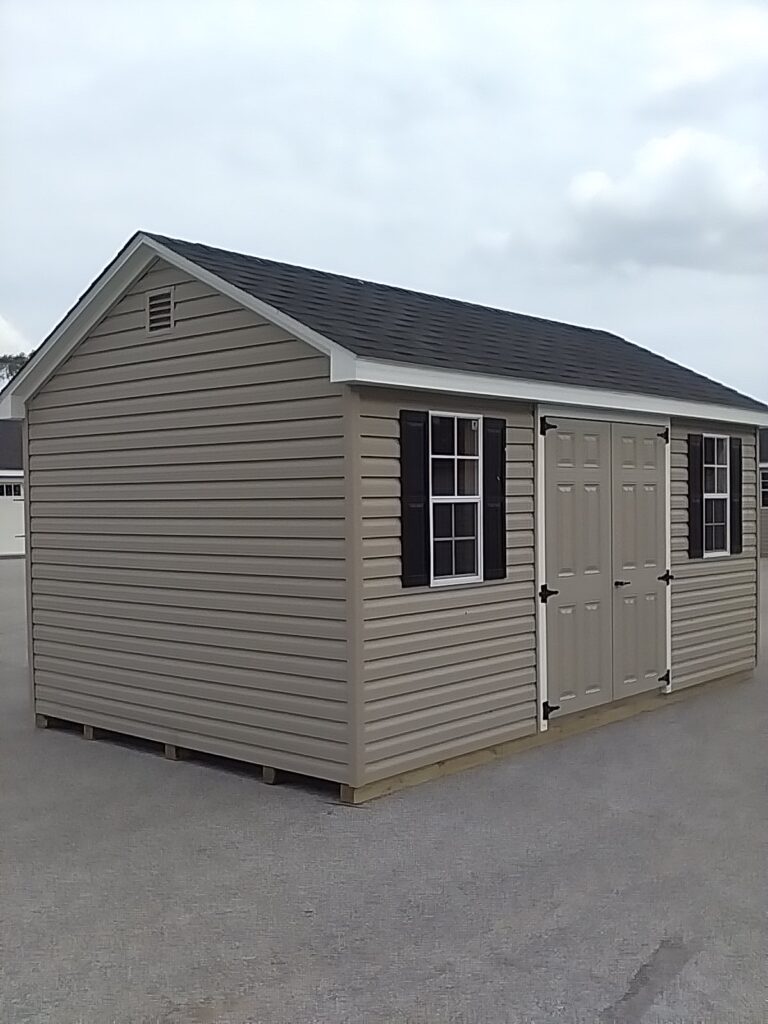 10x16 Cape in stock shed