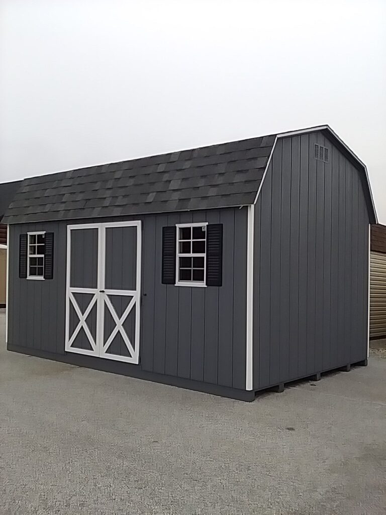 10x16 Dutch in stock shed