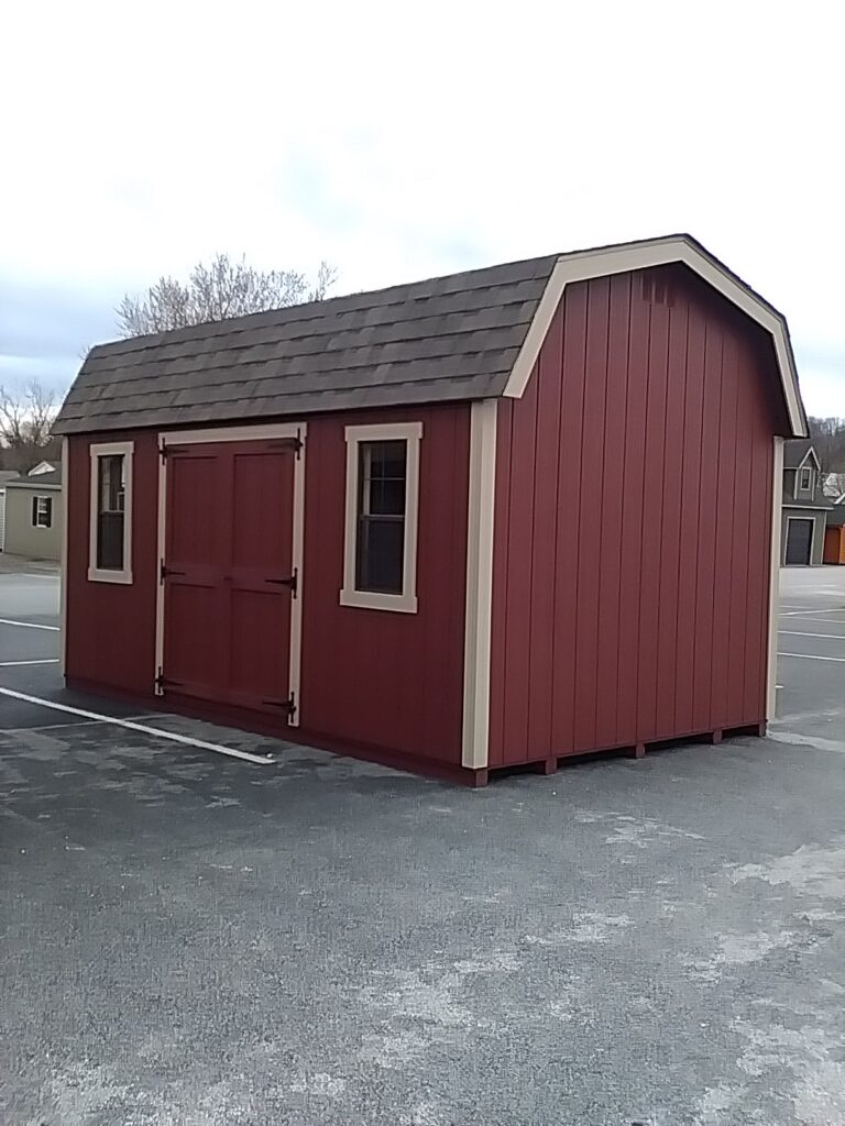 10x16 Dutch Elite in stock shed