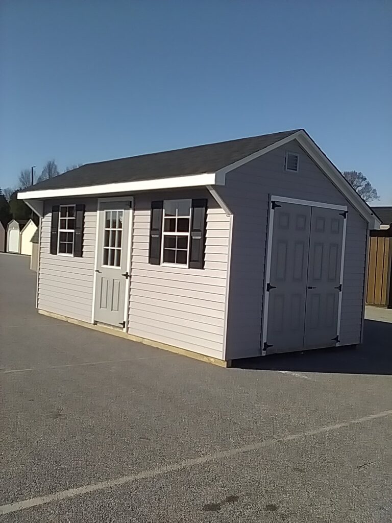 10x18 Quaker in stock shed