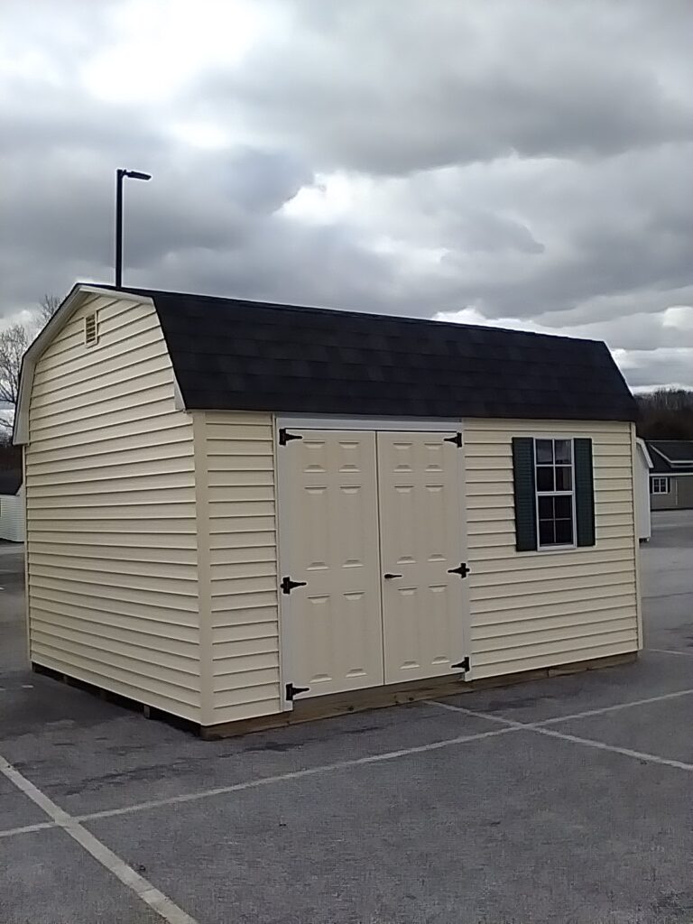 12x14 Dutch in stock shed