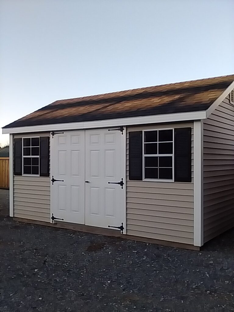 12x16 Cape 7 NE in stock shed