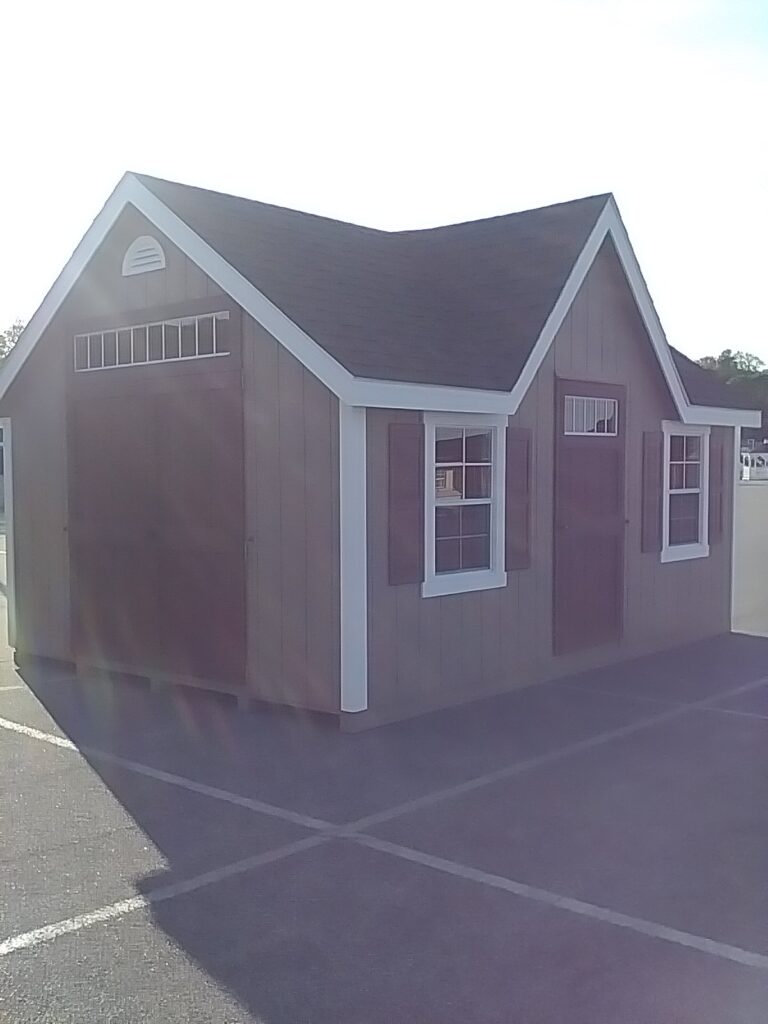 12x16 Classic NE in stock shed