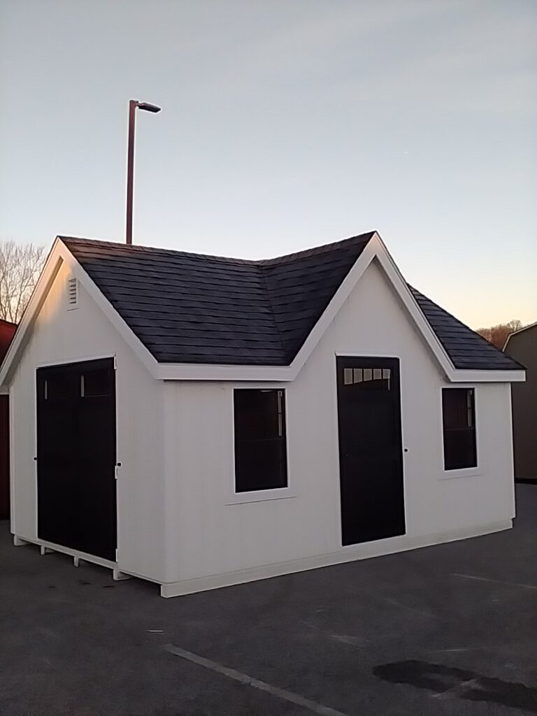 12x16 Classic NE in stock shed