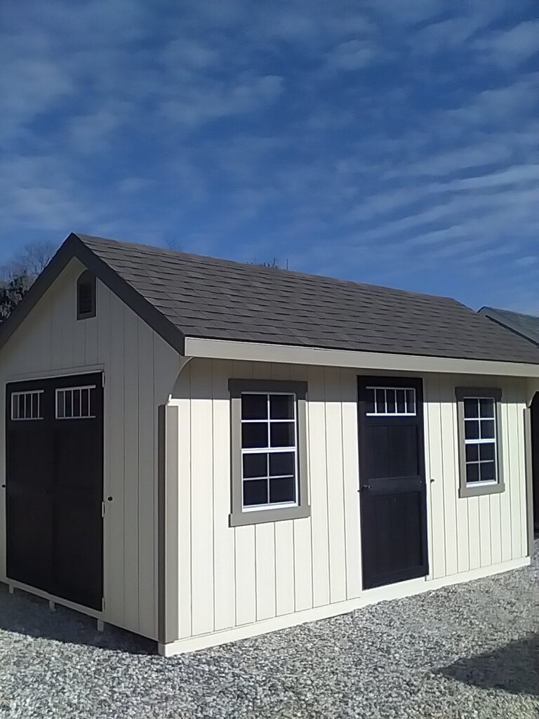 12x16 Quaker NE in stock shed