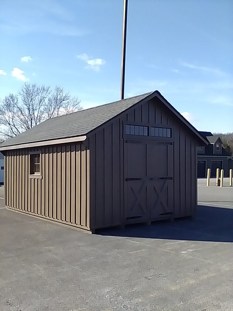 12x18 B&B Cape in stock shed