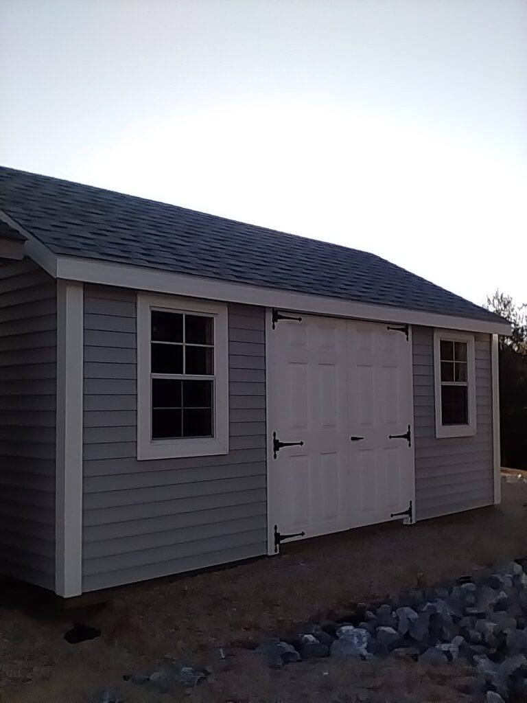 12x18 Cape NE in stock shed