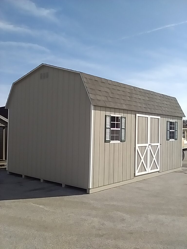 12x18 Dutch in stock shed