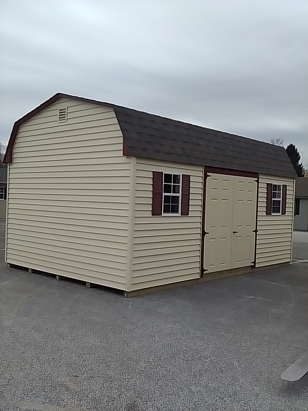 12x18 Dutch in stock shed