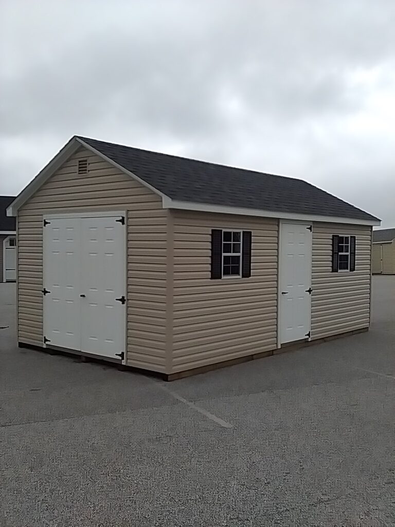 12x20 Cape in stock shed