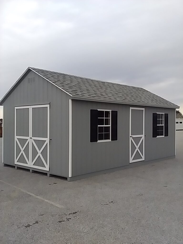 12x20 Cape in stock shed