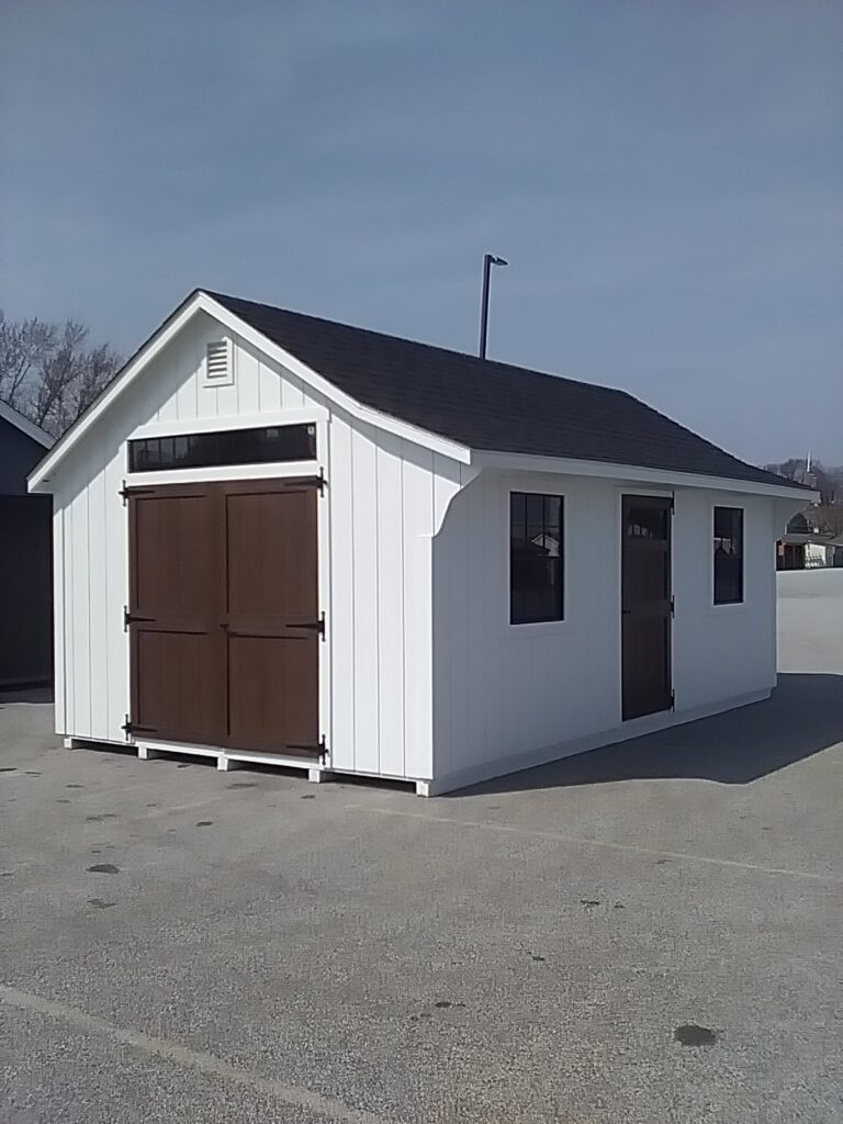 12x20 Cape Elite in stock shed