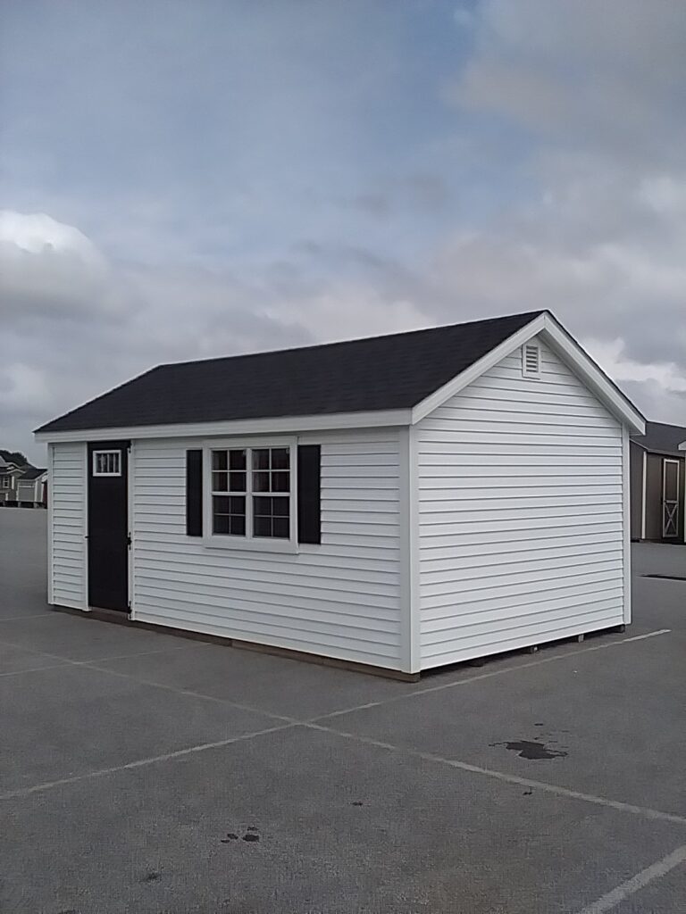 12x20 Cape NE in stock shed