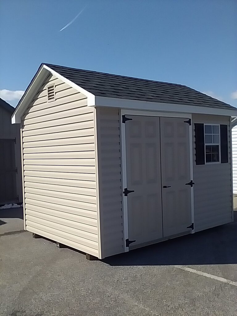 8x10 Cape in stock shed