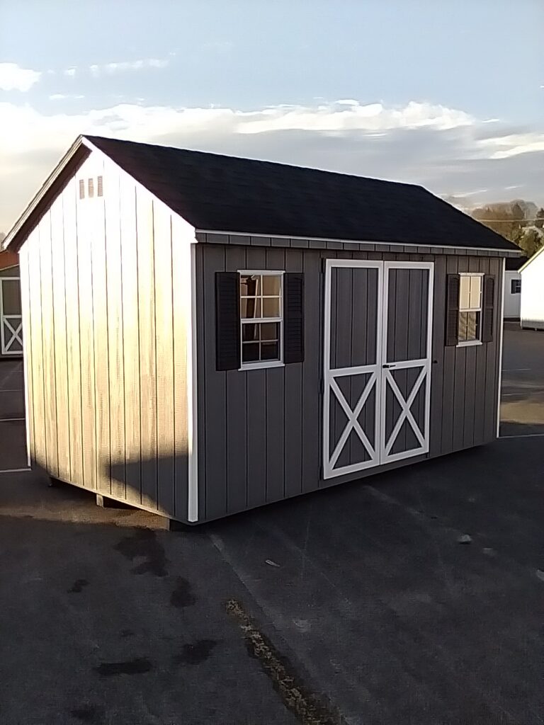 8x14 Cape in stock shed