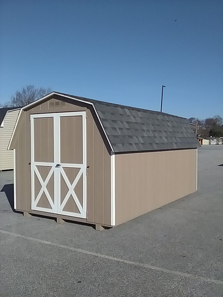 8x14 Mini Barn in stock shed