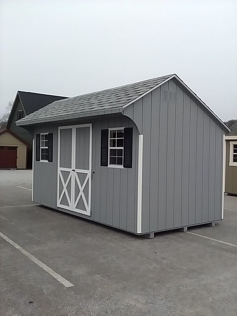 8x14 Quaker in stock shed