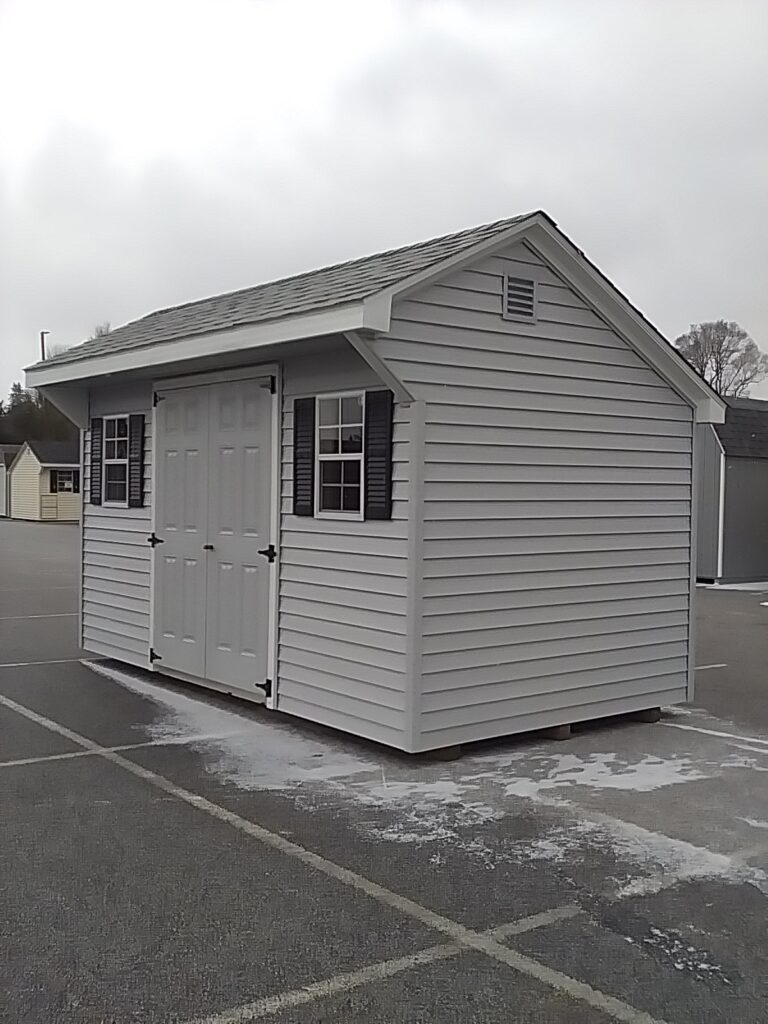 8x14 Quaker in stock shed