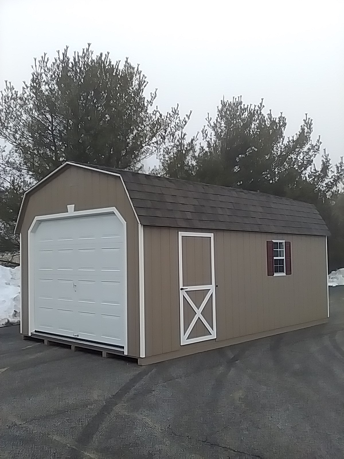 In stock 12x20 dutch garage
