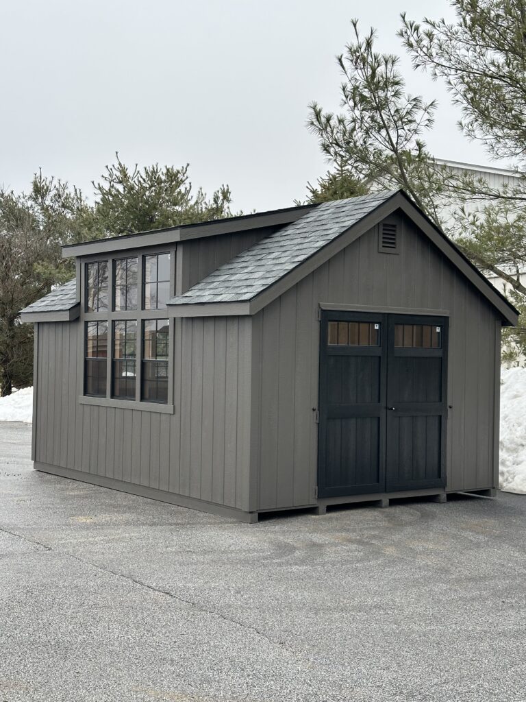 In stock 12x16 classic NE shed
