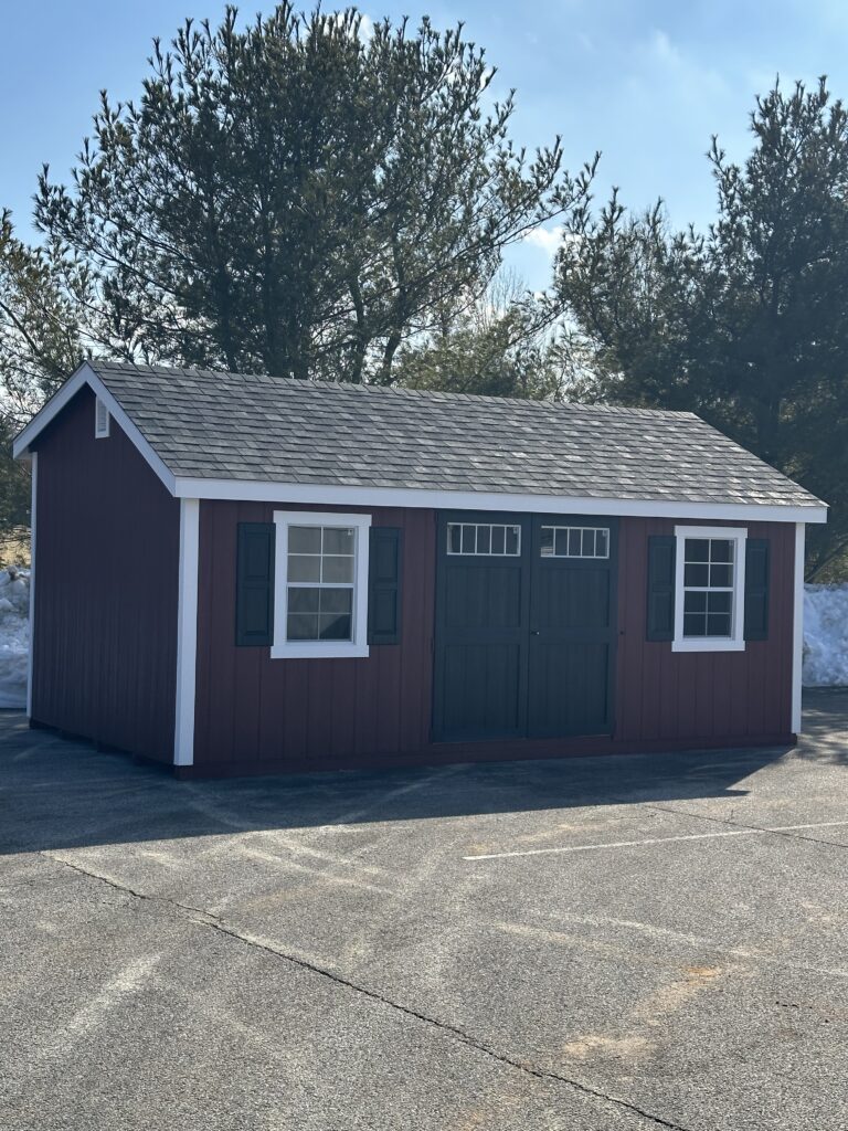 in stock 12x20 monterey NE shed