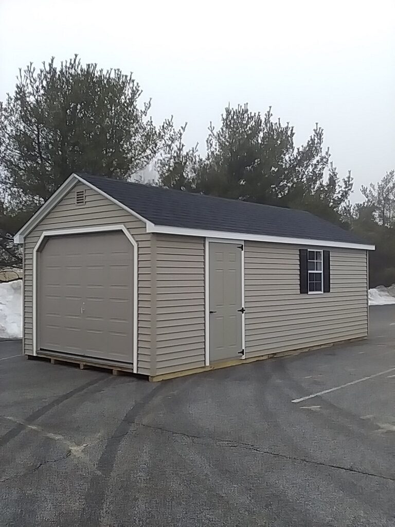 In stock 12x24 cape garage