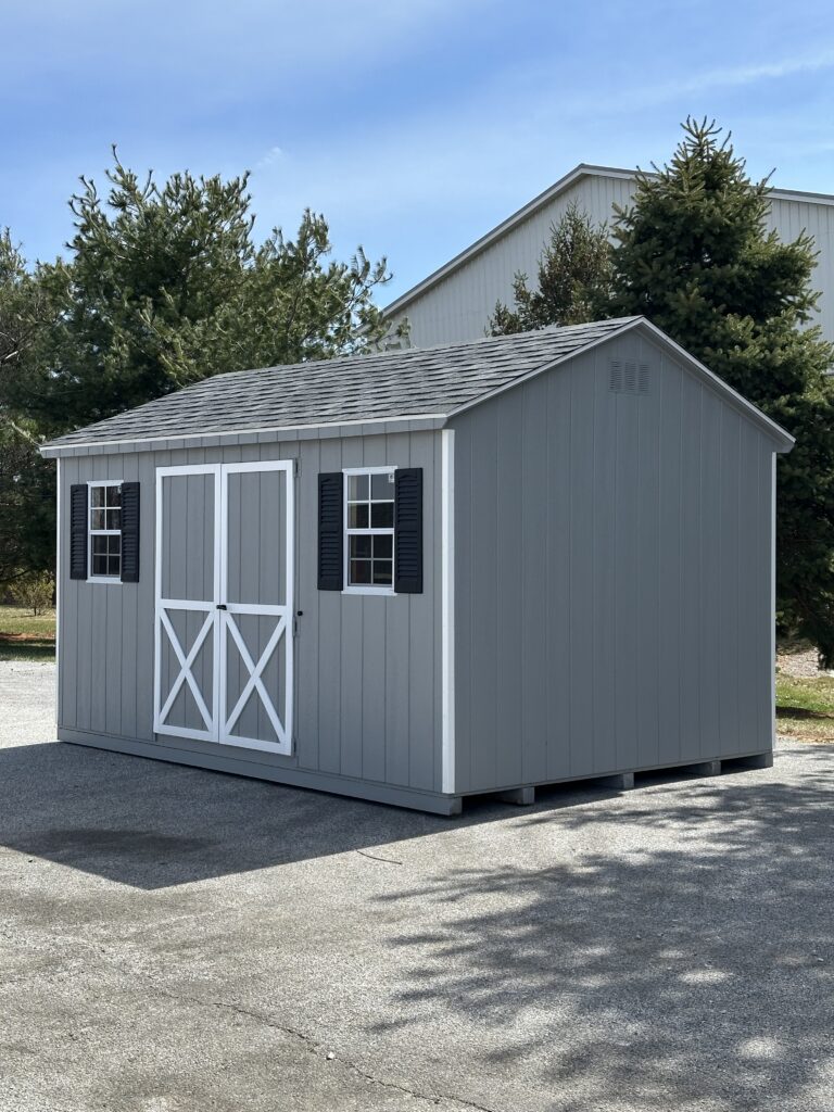 light grey 10x14 in stock a frame shed