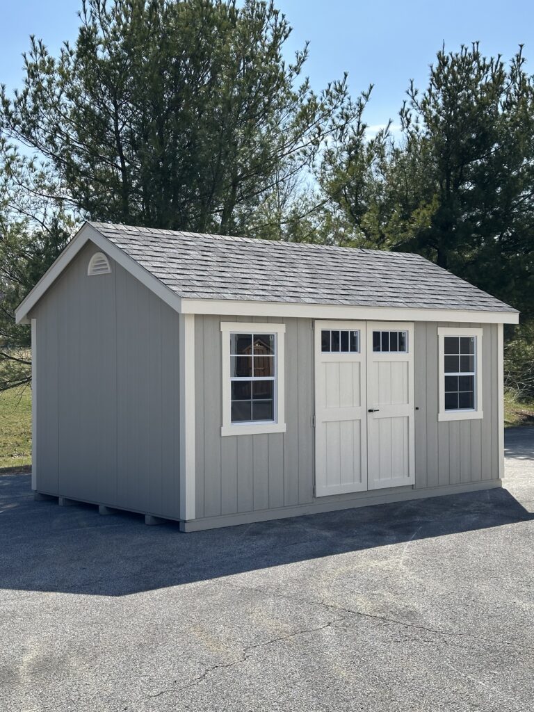 light colored 10x16 in stock cape NE shed