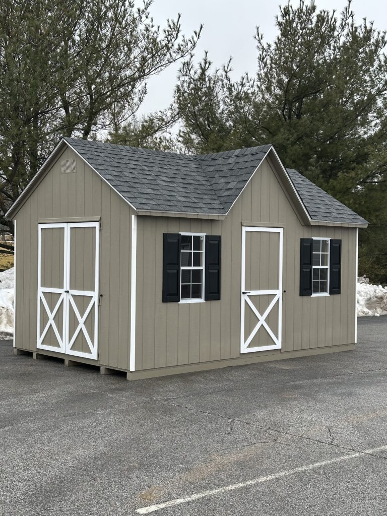 In stock 10x16 classic shed