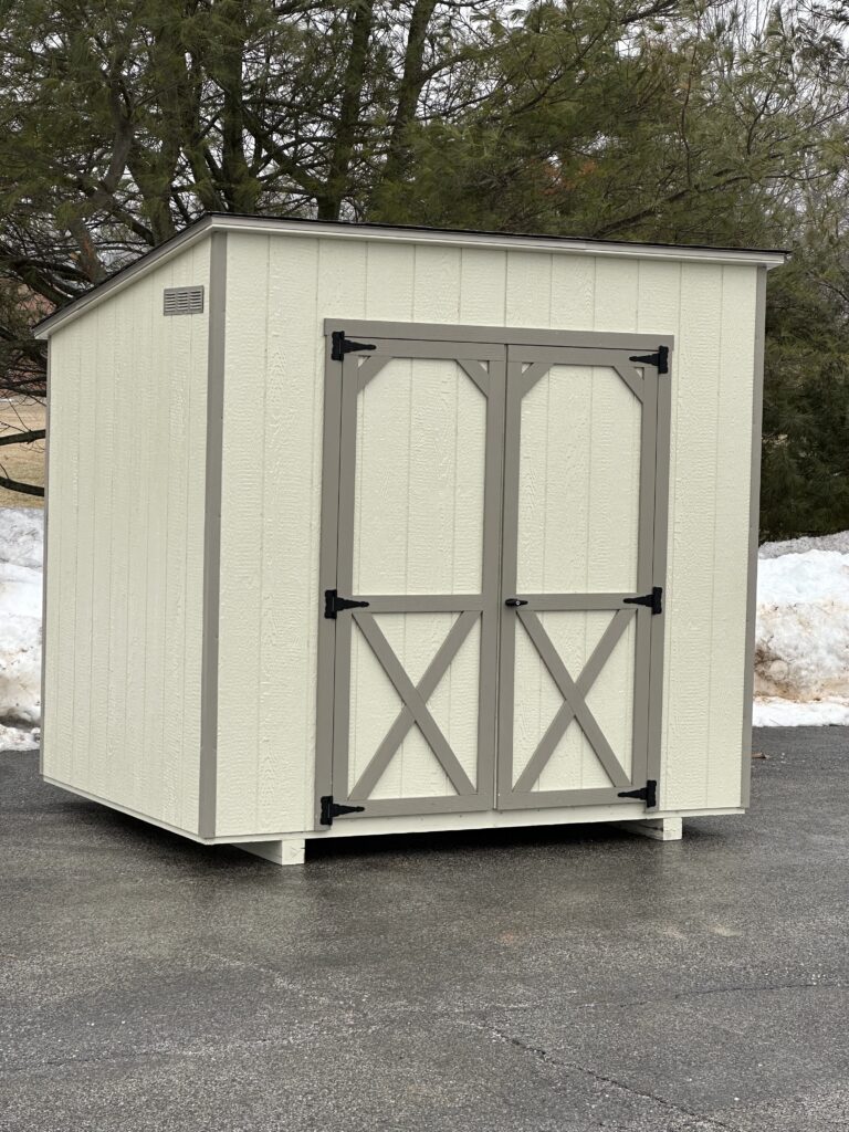 In stock mini townhouse small storage shed