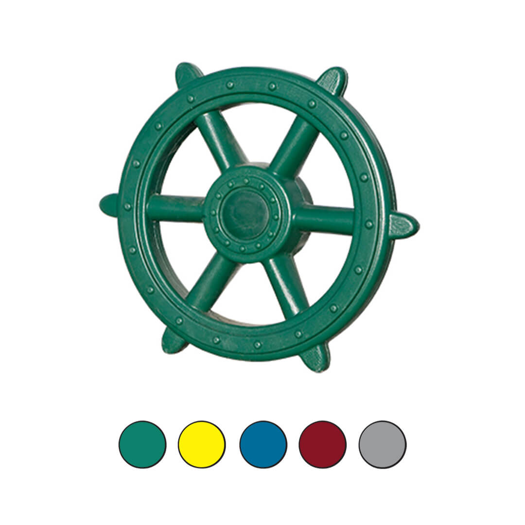 Green ships wheel
